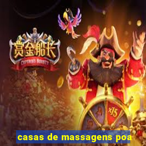 casas de massagens poa